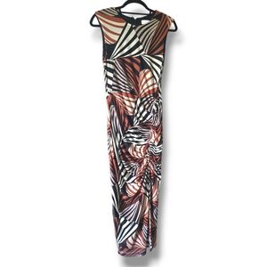 TaylorMedi colorful women dressMediumSplit on left sideMade in Vietnam 